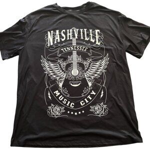 Plus Size Western Nashville Guitar Country Music Stampede Boho Cowgirl Sz OXL